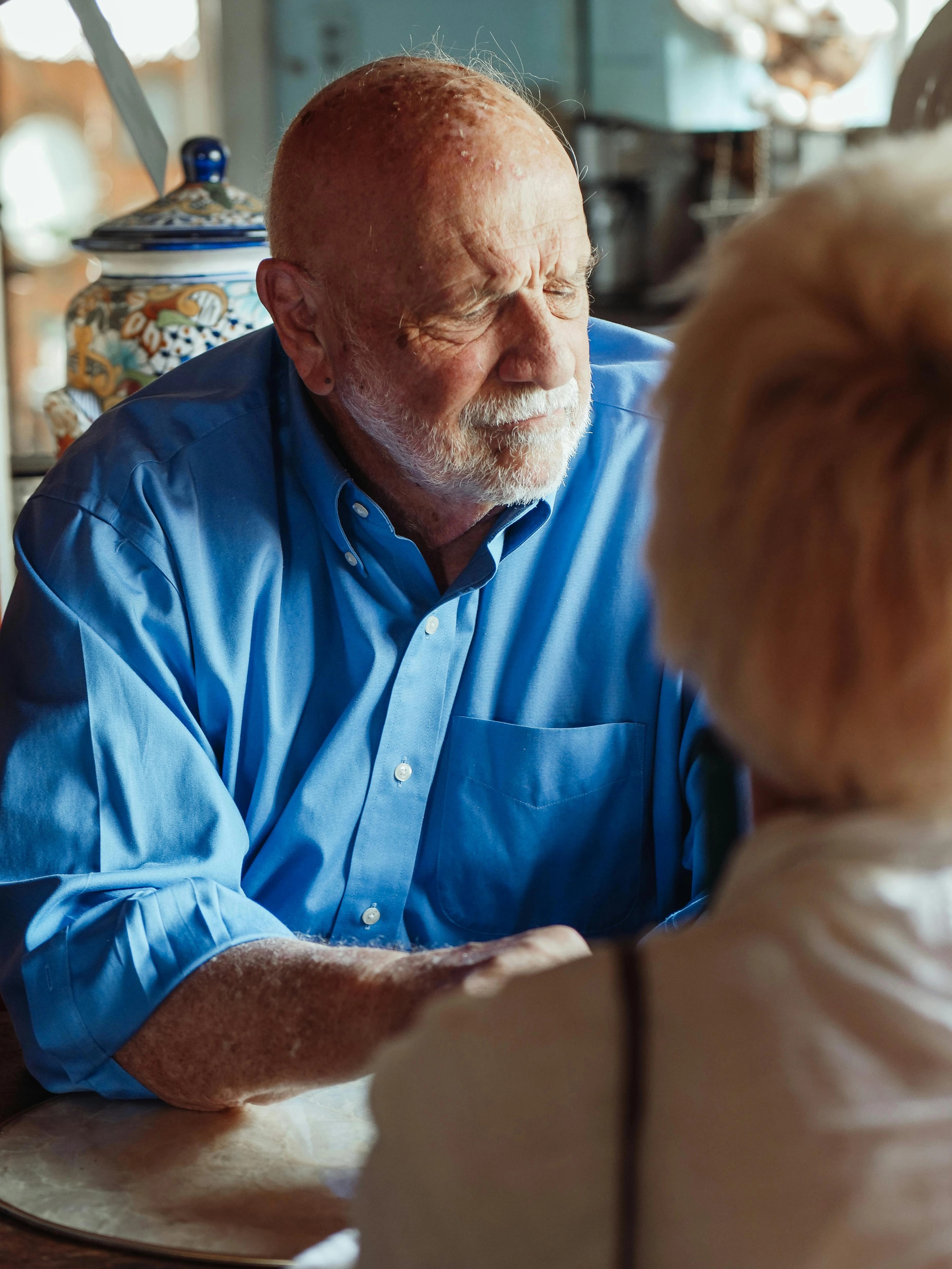Peaceful moments and spiritual comfort in our care